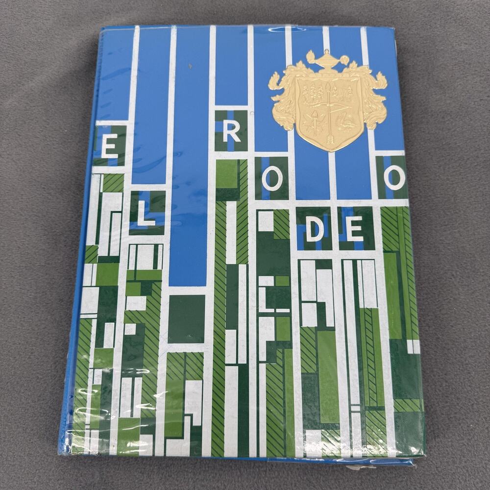 Vintage 1966 El Rodeo Klamath Union High School Yearbook Oregon HC Illustrated